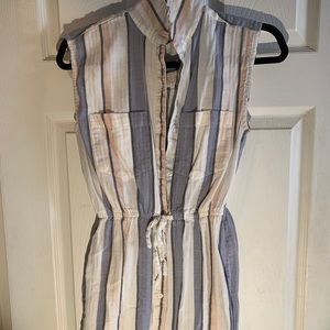 Striped pastel dress